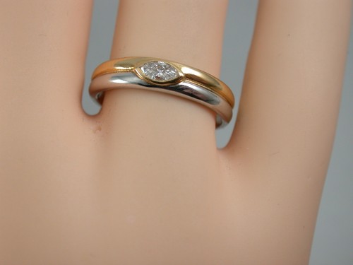 Feiner zarter diamant ring - feiner,