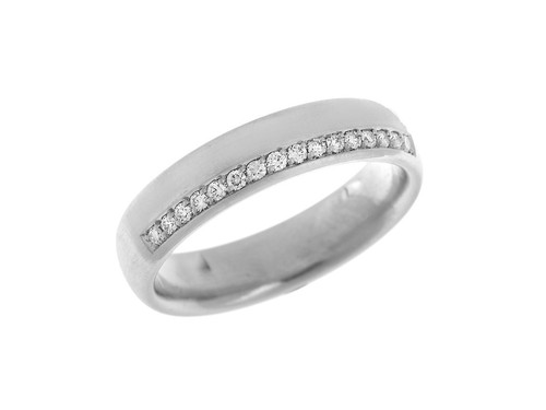 Ring 950 platin - 950, diamanten