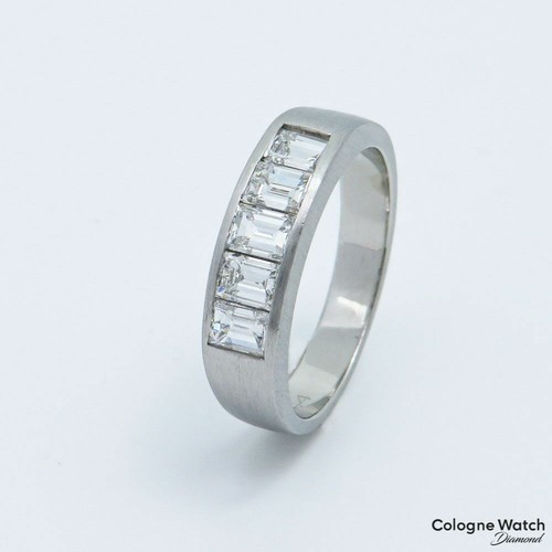 Ring mit 01ct si diamant - 1,01ct, w-si