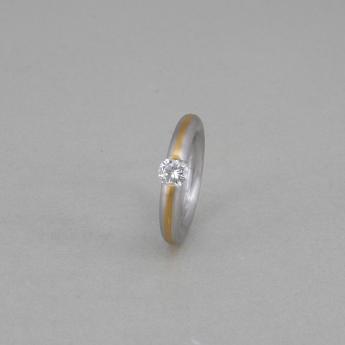 Ring spannring 950 platin - 950,
