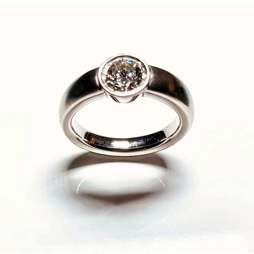 Ring platin 950 - ring, 57-