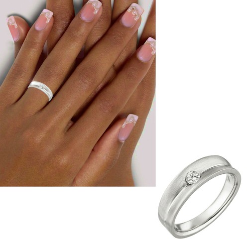 Damen ring 950 - echt, platin