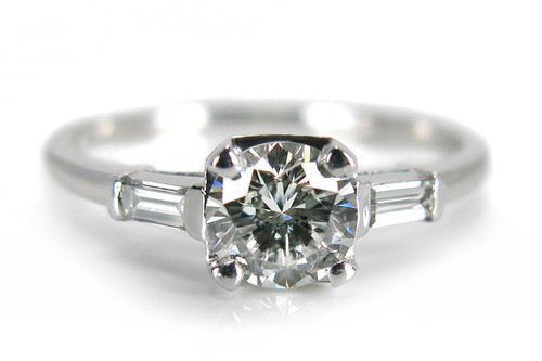 Ring mit brillant 60 ct - mit, 0,60
