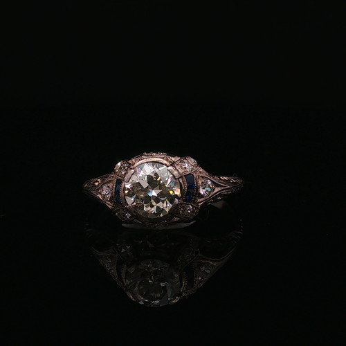 Antiker diamantring - antiker, –