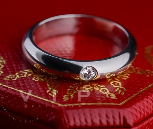 Cartier 1895 trauring platin - cartier,